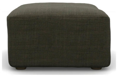 Heart of House Chloe Fabric Footstool - Brown